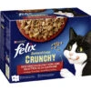 Felix Sensations Crunchy Geschmacksvielfalt Vom Land 10x85G+40G
