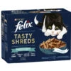 Felix Tasty Shreds Geschmacksvielfalt Aus Dem Wasser 10x80G